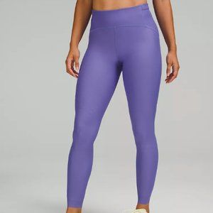 Lululemon Size:2 SenseKnit High-Rise Running Tight 28" Charged Indigo NWT
